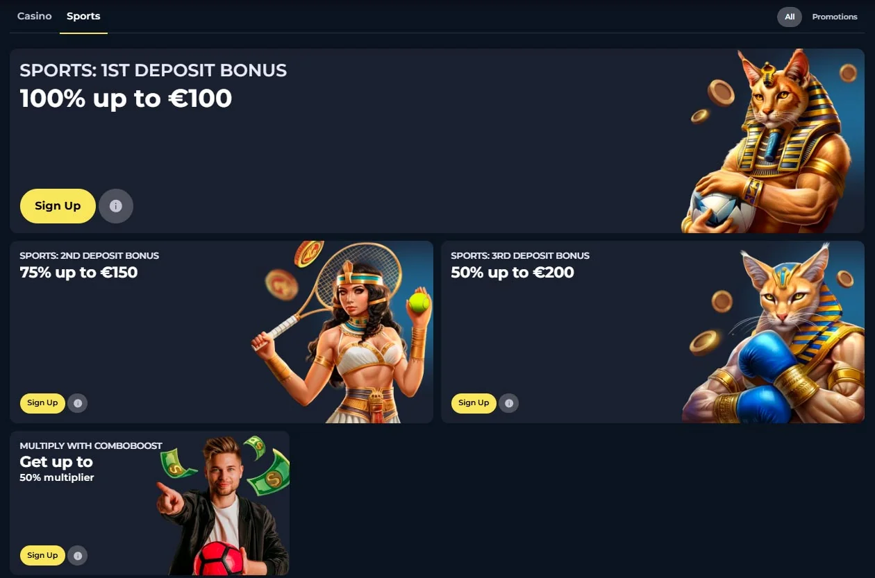 Sportwetten-Boni Felix Casino